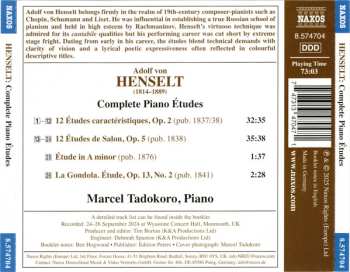 CD Adolph Von Henselt: Complete Piano Études