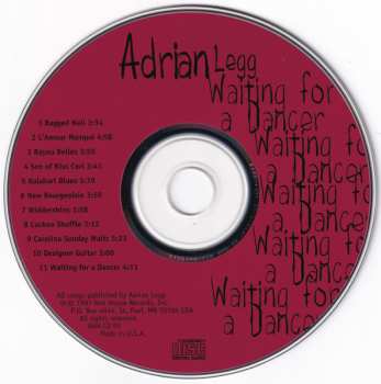 CD Adrian Legg: Waiting For A Dancer