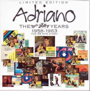 33SP/Zestaw pudełkowy Adriano Celentano: Gli Anni Music Jolly 1958-1963 - La Storia Dei 45 Giri = The Music Jolly Years 1958-1963 - The 45 Rpm Story CLR | DLX | LTD | NUM