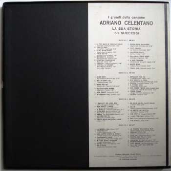 4LP/Zestaw pudełkowy Adriano Celentano: La Sua Storia (58 Successi)