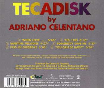 CD Adriano Celentano: Tecadisk