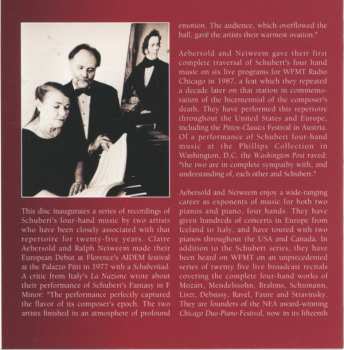 CD Aebersold And Neiweem Piano Duo: Schubert: Four-Hand Piano Works, Vol. 1