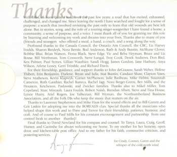 CD Aengus Finnan: North Wind