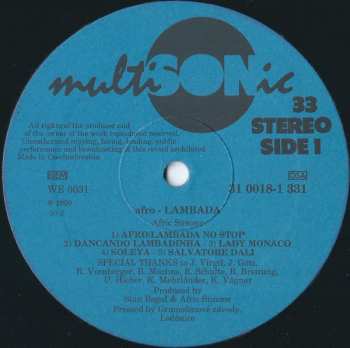 LP Afric Simone: Afro Lambada