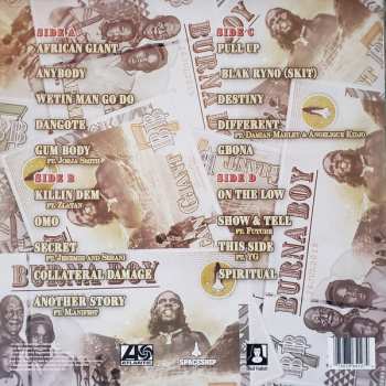 2LP Burna Boy: African Giant
