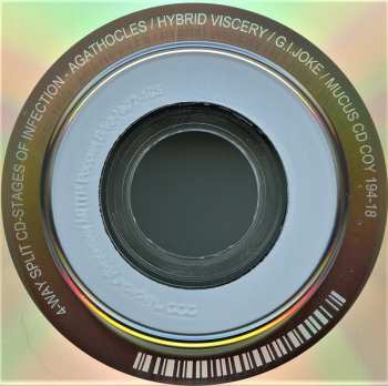 CD Agathocles: Stages Of Infection - 4-Way Split CD