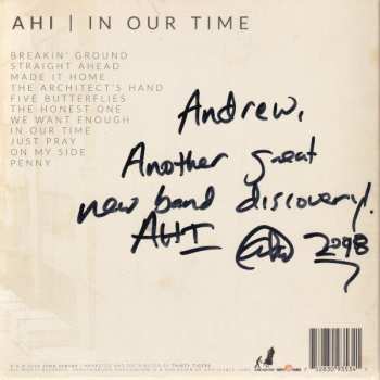 CD AHI: In Our Time