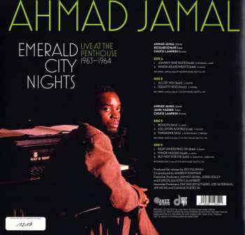 2LP Ahmad Jamal: Emerald City Nights - Live At The Penthouse 1963-1964 DLX | LTD | NUM
