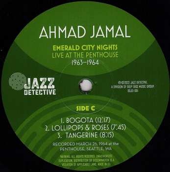 2LP Ahmad Jamal: Emerald City Nights - Live At The Penthouse 1963-1964 DLX | LTD | NUM