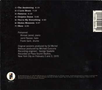 CD Ahmad Jamal Trio: The Awakening DIGI