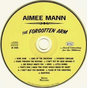 CD Aimee Mann: The Forgotten Arm DIGI