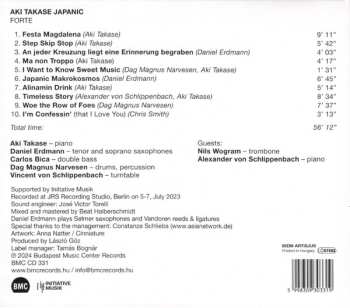 CD Aki Takase Japanic: Forte