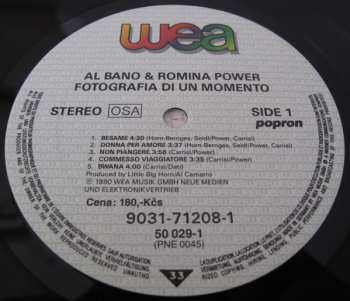 LP Al Bano & Romina Power: Fotografia Di Un Momento