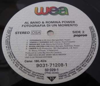 LP Al Bano & Romina Power: Fotografia Di Un Momento