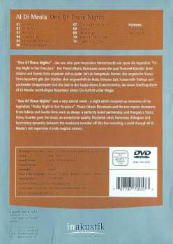 DVD Al Di Meola: One Of These Nights