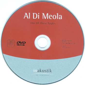 DVD Al Di Meola: One Of These Nights