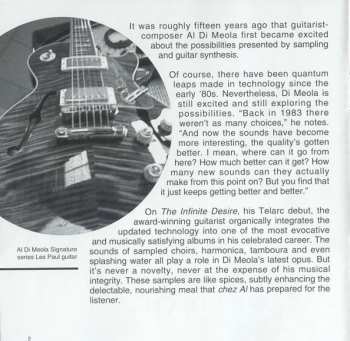 CD Al Di Meola: The Infinite Desire