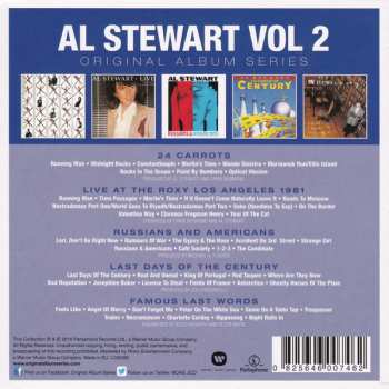 5CD/Zestaw pudełkowy Al Stewart: Original Album Series Volume 2