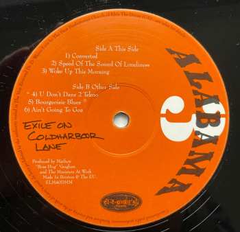 2LP Alabama 3: Exile On Coldharbour Lane LTD | NUM