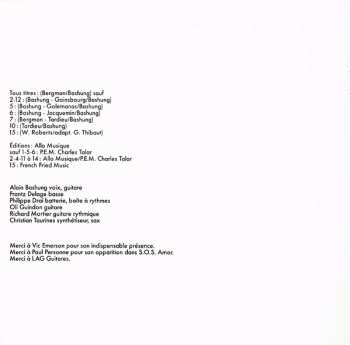 CD Alain Bashung: Live Tour 85