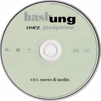 3CD/Zestaw pudełkowy Alain Bashung: Osez Joséphine DLX | LTD