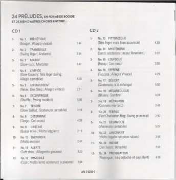 CD Alain Lefèvre: Dompierre - 24 Préludes