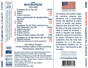 CD Alan Hovhaness: Symphonies Nos. 4, 20 And 53