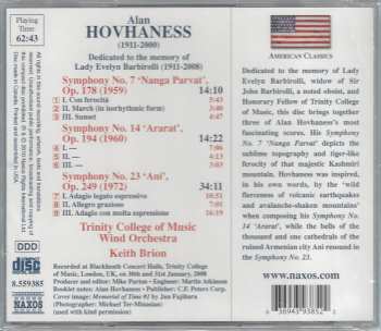 CD Alan Hovhaness: Symphonies Nos. 7, 14 And 23