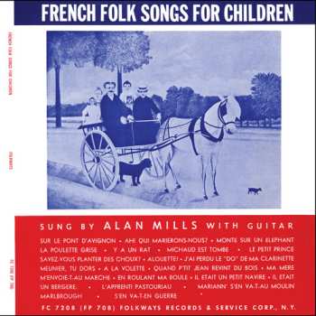 CD Alan Mills: French Folk Songs For Children