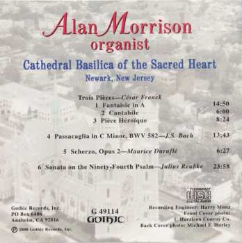 CD Alan Morrison: Cathedral Basilica Of The Sacred Heart