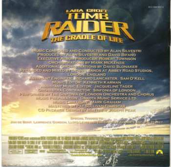 CD Alan Silvestri: Lara Croft Tomb Raider: The Cradle Of Life (Original Motion Picture Score)