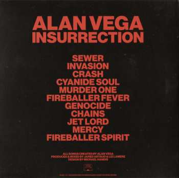 CD Alan Vega: Insurrection