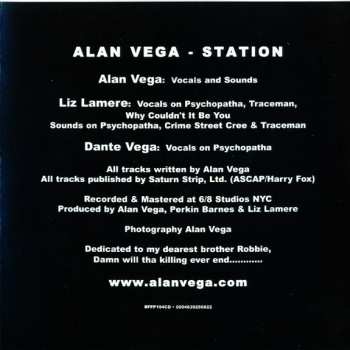 CD Alan Vega: Station