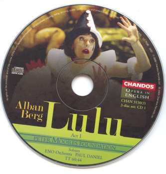 3CD/Zestaw pudełkowy Alban Berg: Lulu