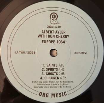 4LP/Zestaw pudełkowy Don Cherry: Europe 1964 LTD
