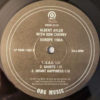 4LP/Zestaw pudełkowy Don Cherry: Europe 1964 LTD