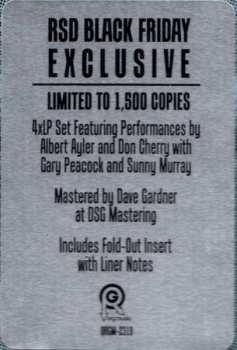 4LP/Zestaw pudełkowy Don Cherry: Europe 1964 LTD