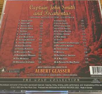 CD Albert Glasser: Captain John Smith And Pocahontas (Original Motion Picture Soundtrack)