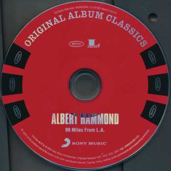 5CD/Zestaw pudełkowy Albert Hammond: Original Album Classics