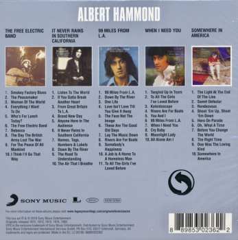 5CD/Zestaw pudełkowy Albert Hammond: Original Album Classics