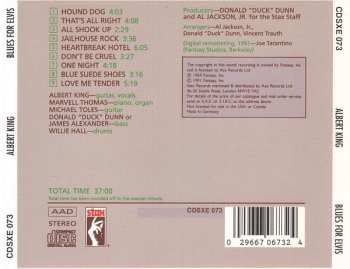 CD Albert King: Blues For Elvis