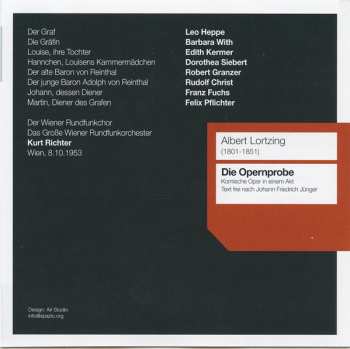 CD Albert Lortzing: Die Opernprobe
