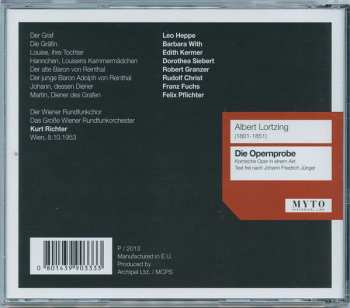 CD Albert Lortzing: Die Opernprobe