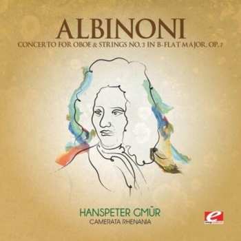 CD Albinoni,tomaso: Concerto For Oboe & Strings 3