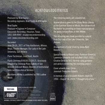 CD Alec Wilder: Pas Seul / Music For Piano Volume II