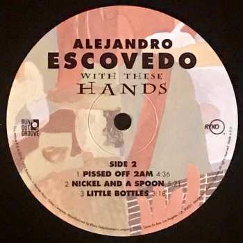2LP Alejandro Escovedo: With These Hands LTD | NUM