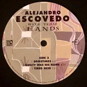 2LP Alejandro Escovedo: With These Hands LTD | NUM