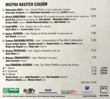 CD Ewa Fabiańska-Jelińska: Muzyka Naszych Czasów 2017 - Edycja I = Music Of Our Time 2017 - 1st Edition