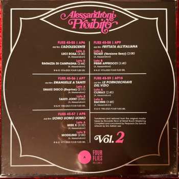 5SP/Zestaw pudełkowy Alessandro Alessandroni: Alessandroni Proibito, Vol. 2 (Music from Red Light Films 1976-1980) LTD