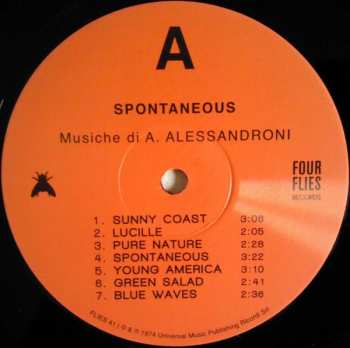 LP Alessandro Alessandroni: Spontaneous